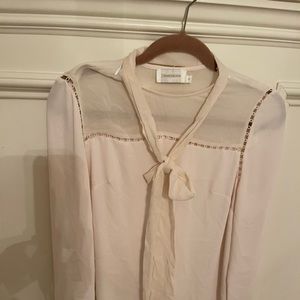 Zimmerman cream blouse